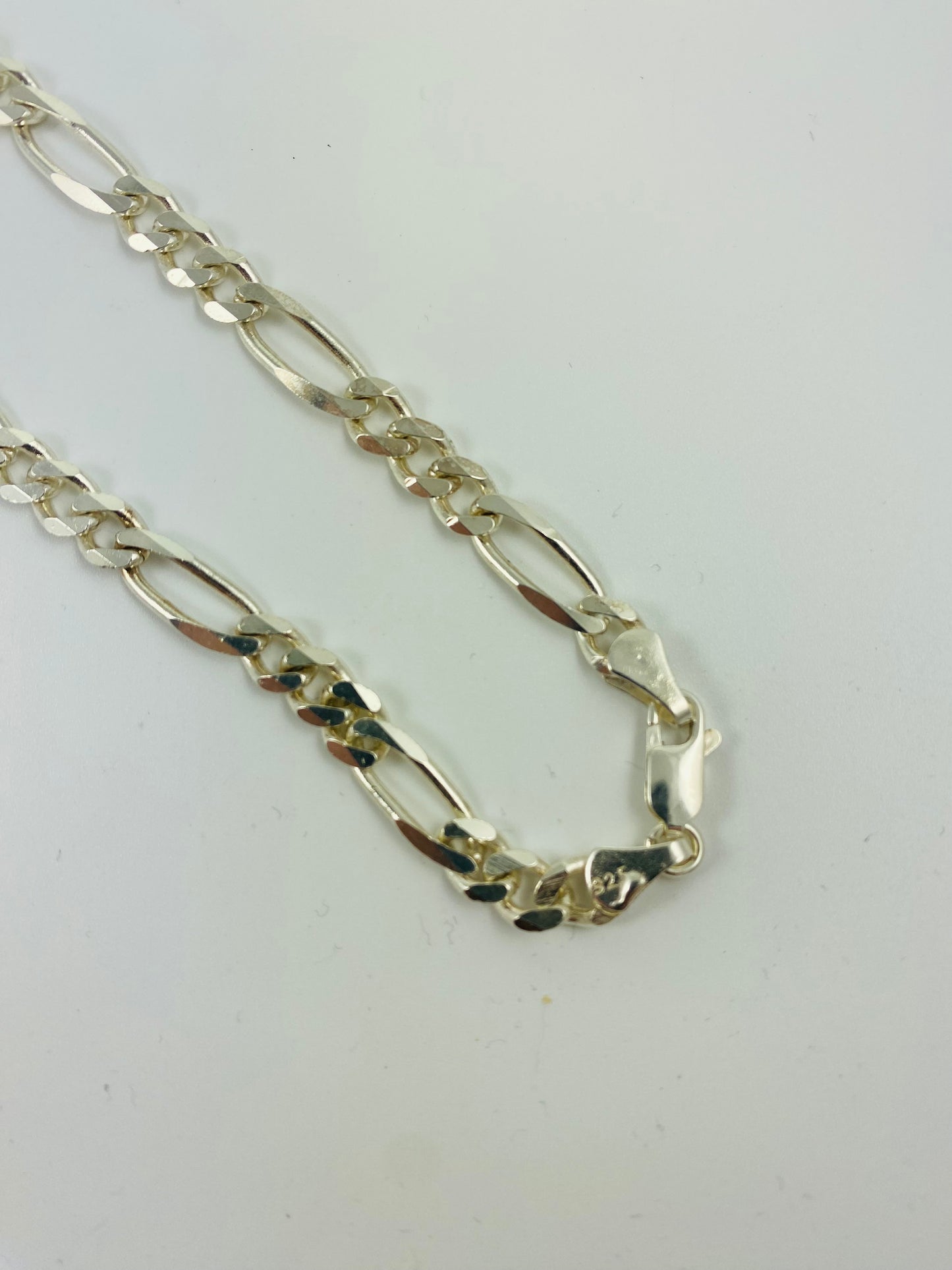 Sterling Silver Figaro Chain 20”